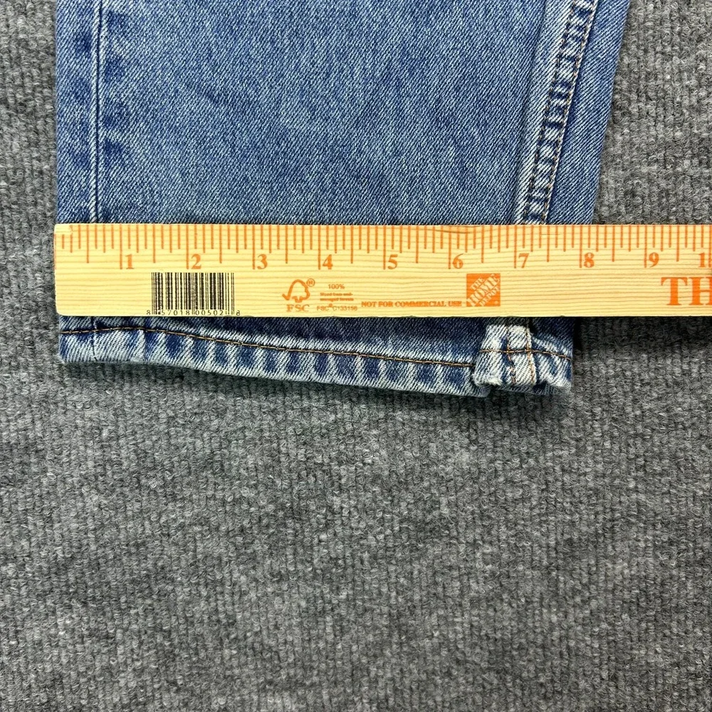 Levi's Jeans Men's Blue Denim Mid Rise Straight Pockets Classic Zip Fly‎ - 35X31